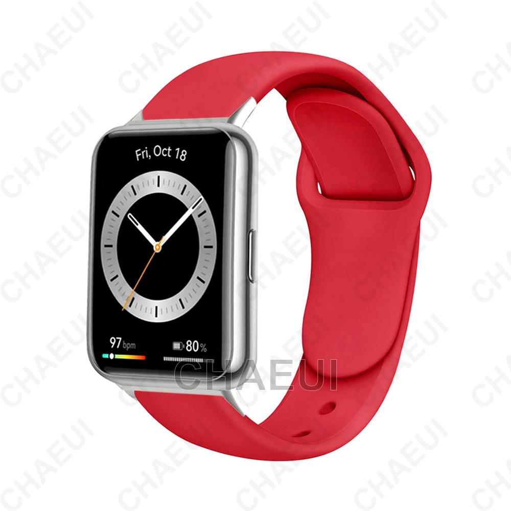 Dây Đeo Silicone Cho Đồng Hồ Thông Minh Huawei Watch Fit 2
