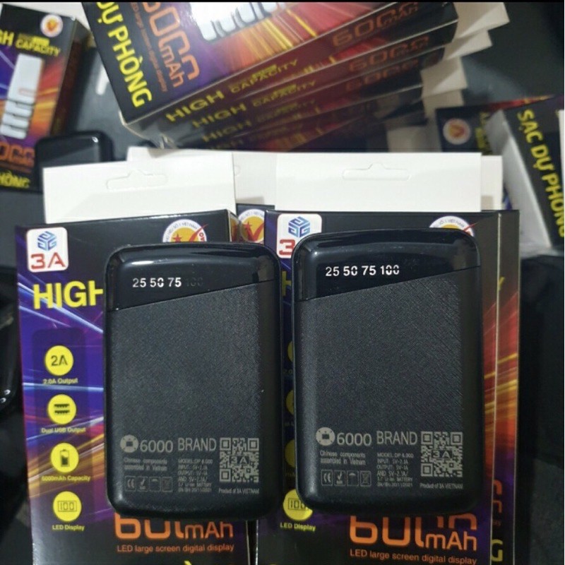 XẠC DỰ PHÒNG 6000mah-10000mah