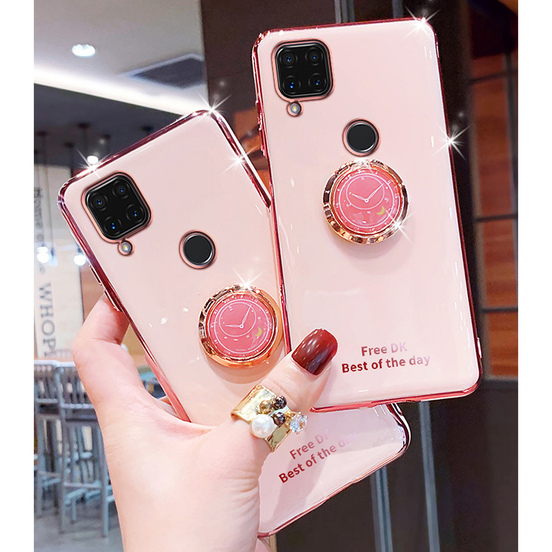 Ốp lưng realme C15 c11 2021 c11 2020 realme 8i 8 pro c12 c25 c25s c25y c21y Ốp Điện Thoại Silicon Mềm Có Giá Đỡ Cho realme C15 c11 2021 c11 2020 realme 8i 8 pro c12 c25 c25s c25y c21y