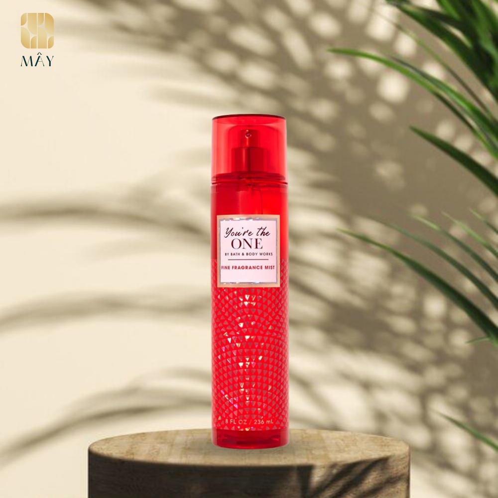 Body mist YOU'RE THE ONE - xịt khử mùi toàn thân mùi Body Mist Bath And Body Works Mỹ 236ml