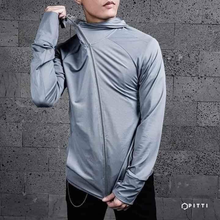 Áo chống nắng nam, Áo chống thông hơi có mũ 2021