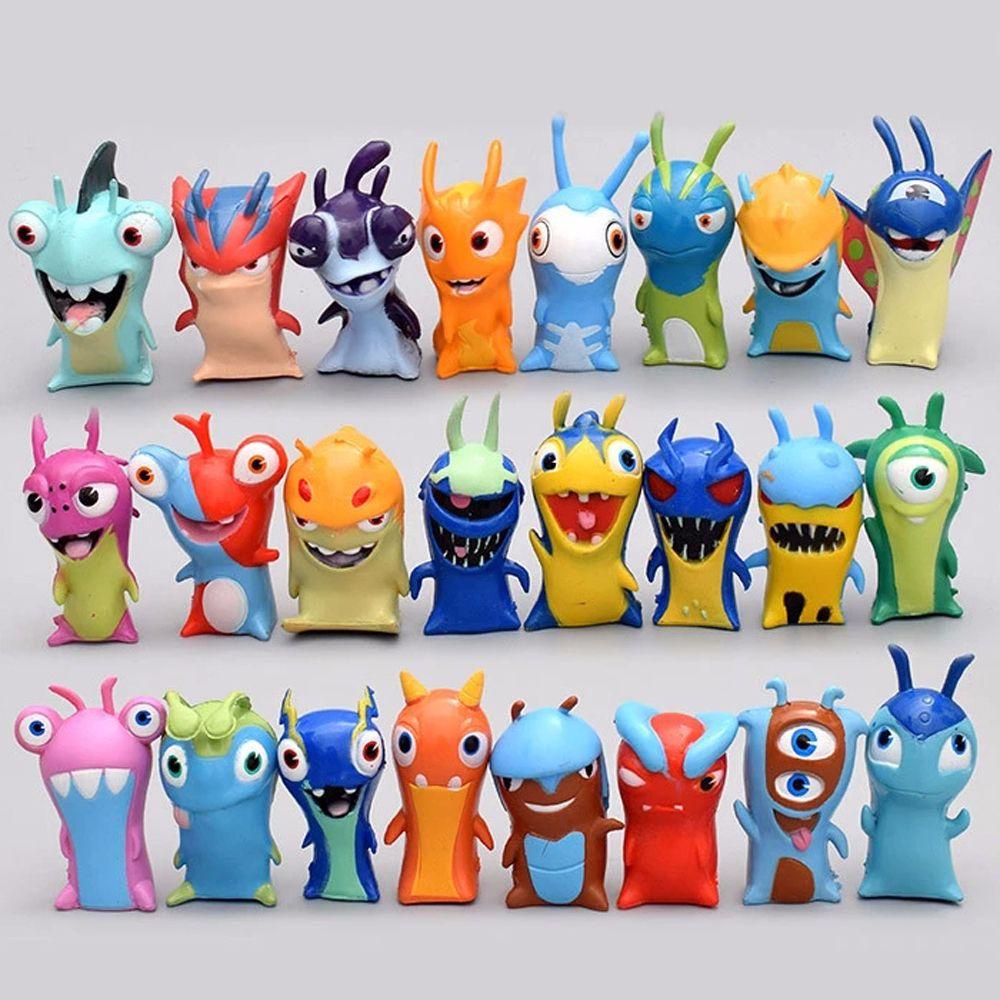 Mô Hình Nhân Vật Slugterra Hoạt Hình Mini Trang Trí Bàn Làm Việc