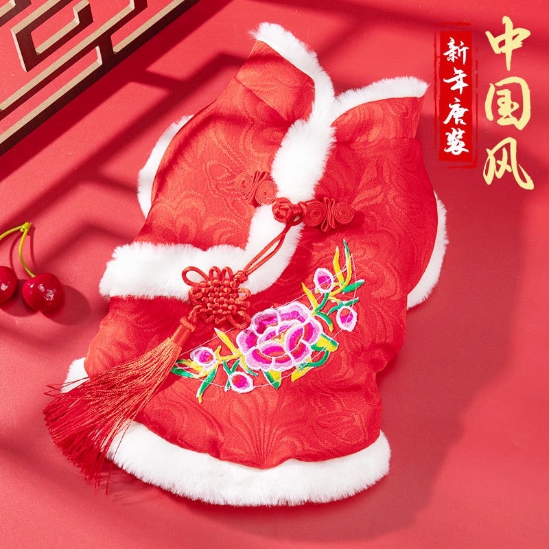 Áo Tết cho chó mèo đủ size