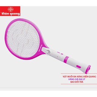 Vợt muỗi Điện Quang ĐQ EMR05L WPI ( Trắng - hồng)