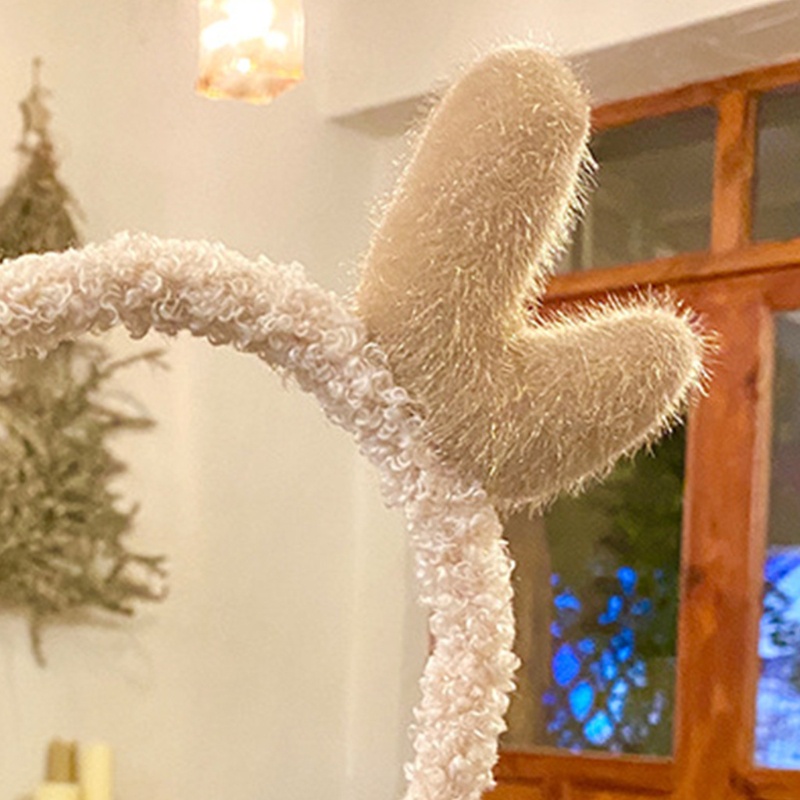 Flgo Băng Đô Rửa Mặt Hình Tai Thú Nhồi Bông Đáng Yêu Dành Cho Nữ