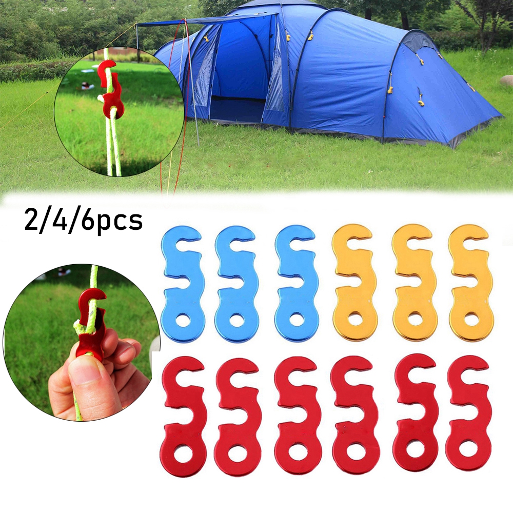 2/4/6 Móc Gài Chữ H Tiện Lợi Cho Hoạt Động Ngoài Trời