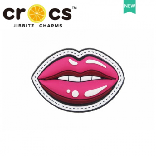 Khóa Cài Hình Đôi Môi / Hoa / Đôi Môi / Giày crocs Độc Đáo DIY Dùng Trang Trí