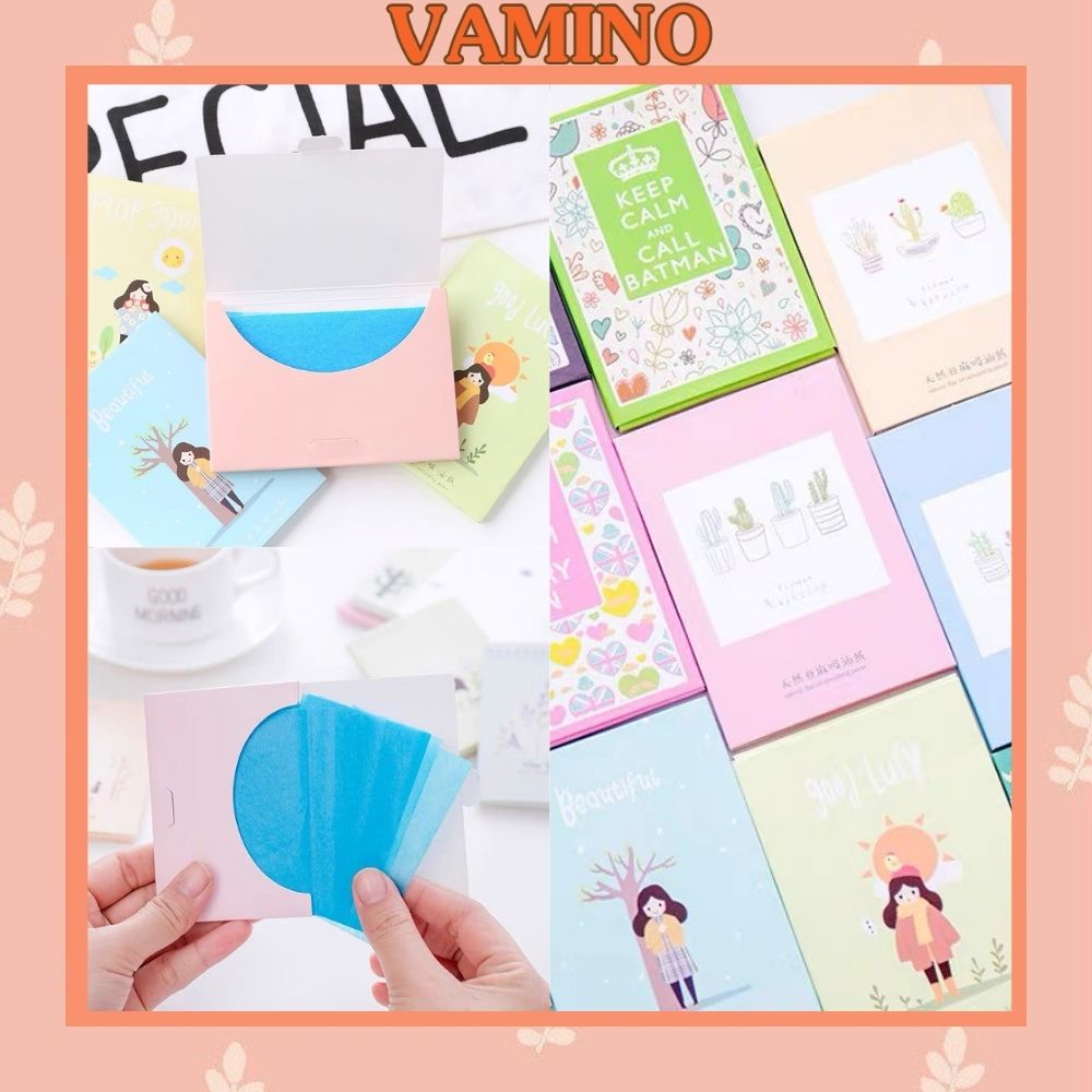 Gói 50 Miếng Thấm Dầu Nội Địa Trung Tiện Dụng D50