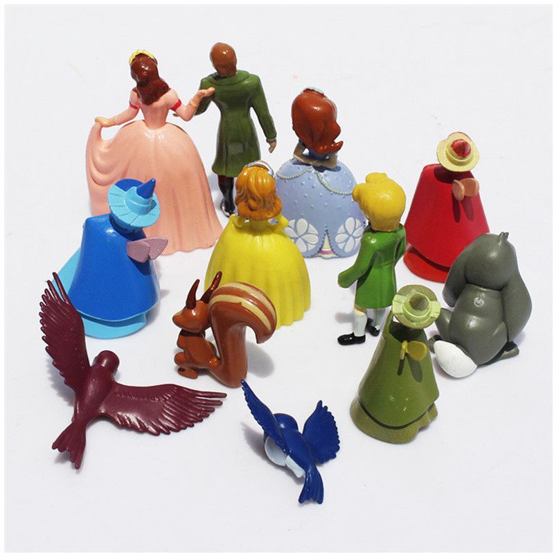 Set 12 Mô Hình Nhân Vật Phim Hoạt Hình Sofia The First Princess