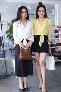 Áo sơ mi kiểu Voan cát