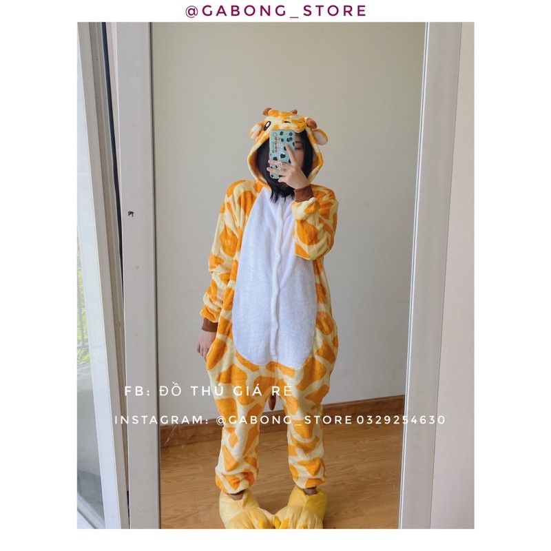 bộ đồ hình thú 💥FREESHIP 💥giảm 20k khi nhập mã [ DOTHU20K1] hươu cao cổ | BigBuy360 - bigbuy360.vn