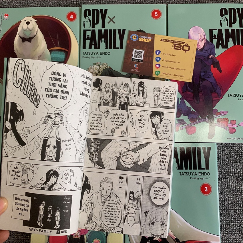 Truyện tranh Spy x Family - NXB Kim Đồng