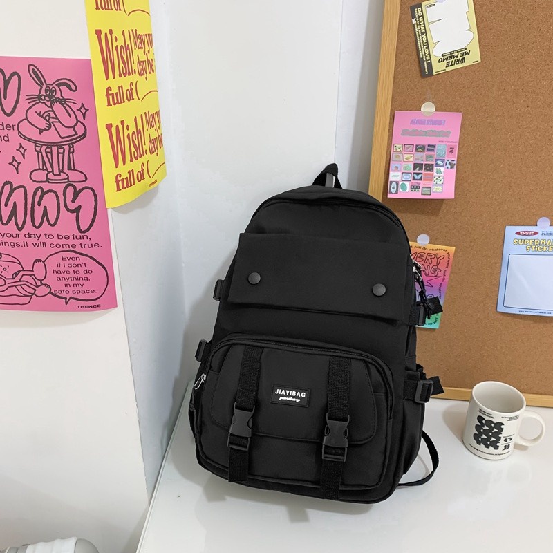 Balo đi học, túi du lịch cao cấp Unisex dành cho học sinh sinh viên, chống thấm nước - Hàng Quảng Châu Cao Cấp (BL7)