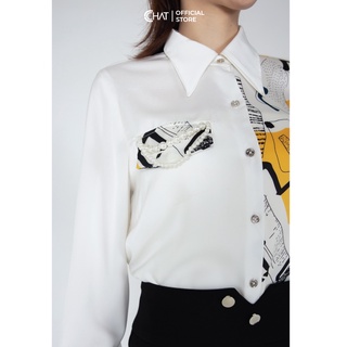 Sơ mi NT kèm dây ngọc CChat Clothes