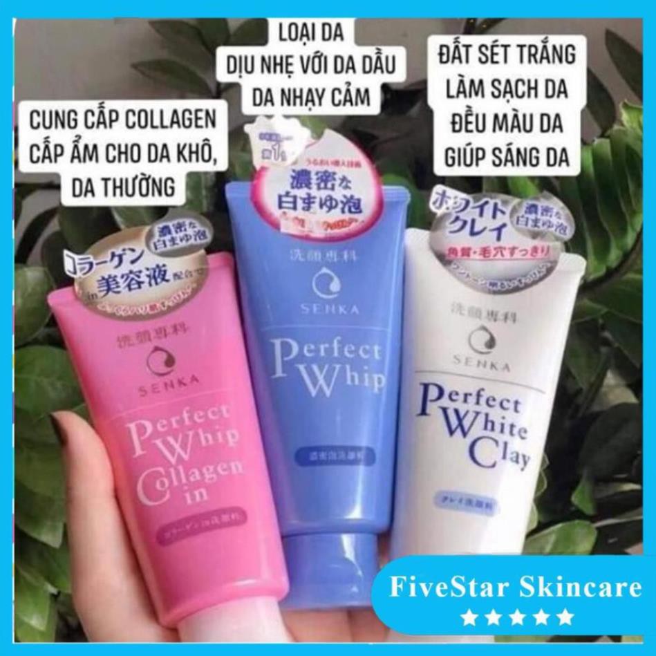 [Chuẩn Auth] Sữa Rửa Mặt Senka Perfect Whip 120g Hàn quốc