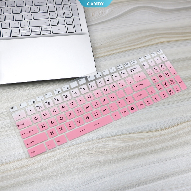 Vỏ Bọc Bàn Phím Bằng Silicon Trong Suốt Cho MSI GL72 GL62 WS76 GL65 GL62M GL63 GL75 17.3 Inch
