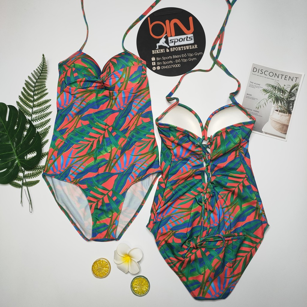 Bikini Nữ 1 Mảnh Liền Thân Body Hoa Lá Freesize Bin Sports BHV098 | BigBuy360 - bigbuy360.vn