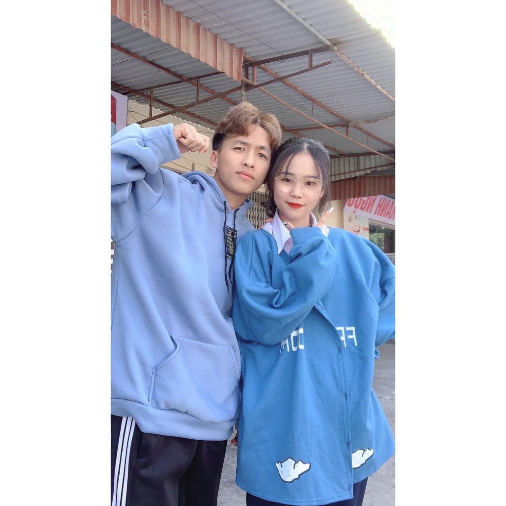 [ FREE SHIP ] Áo Hoodie Trơn [ảnh thật do shop tự chụp]