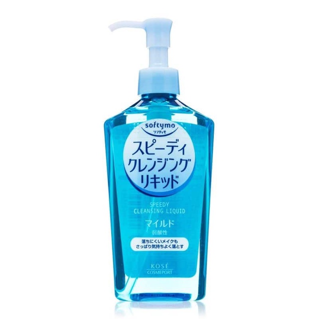 Dầu Tẩy Trang Kose Softymo Cleansing Oil Nhật Bản, Nước Tẩy Trang Cho Da Dầu Mụn Kose Nhật Bản Cấp Ẩm Sạch Sâu SAIKOU
