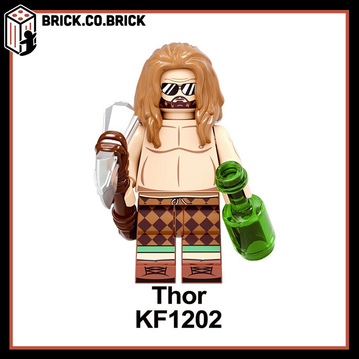 KF6097 - Đồ chơi lắp ráp minifigure và non lego mô hình Super heroes Siêu anh hùng Marvels / DC: Spider man, Iron Man