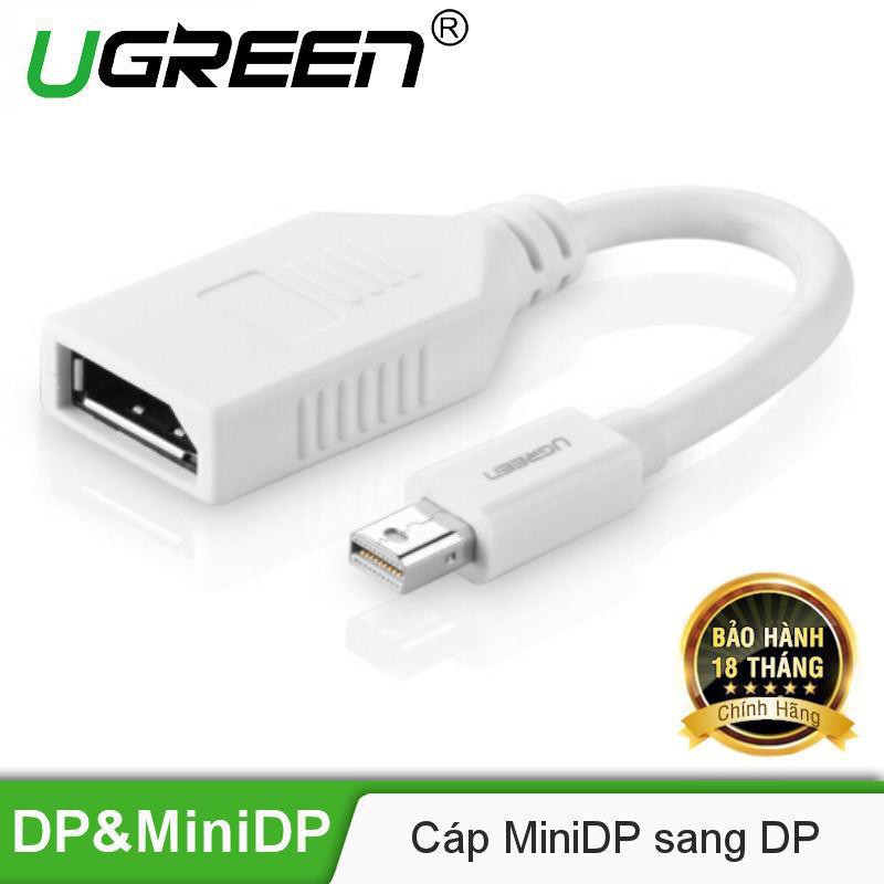 [Mã ELHACE giảm 4% đơn 300K] Cáp Chuyển Mini displayport to Displayport Ugreen 10445