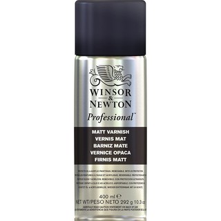 Véc ni Mờ Winsor & Newton Professional Spray Matt Varnish bảo vệ tranh Sơn dầu và Acrylic 400ml