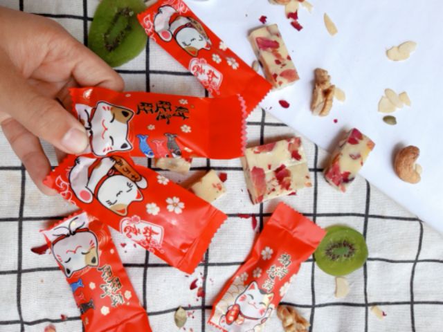 Kẹo nougat  - Kẹo hạnh phúc ít ngọt