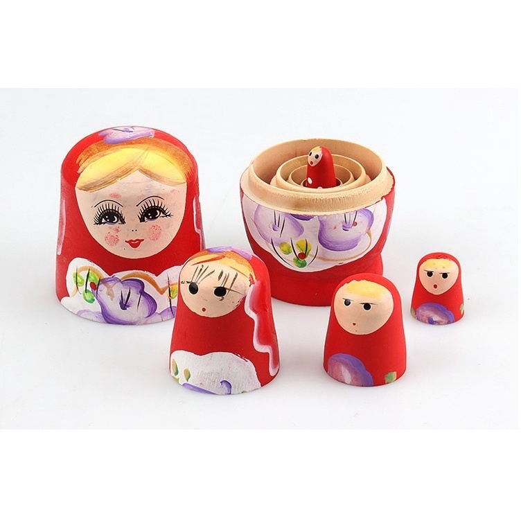 Búp bê Nga_Búp bê Matrioshka bằng gỗ