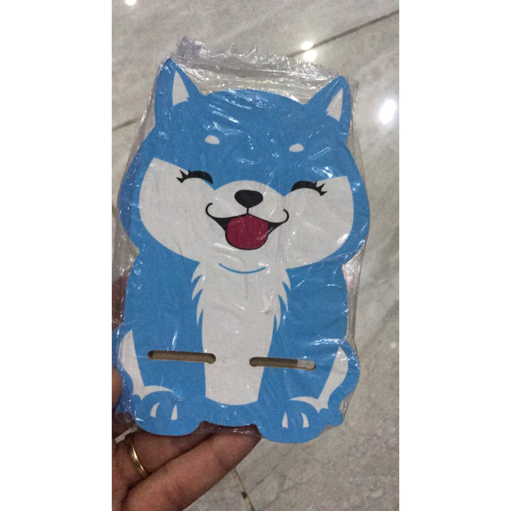 Giá đở điện thoại gỗ hình thú | BigBuy360 - bigbuy360.vn