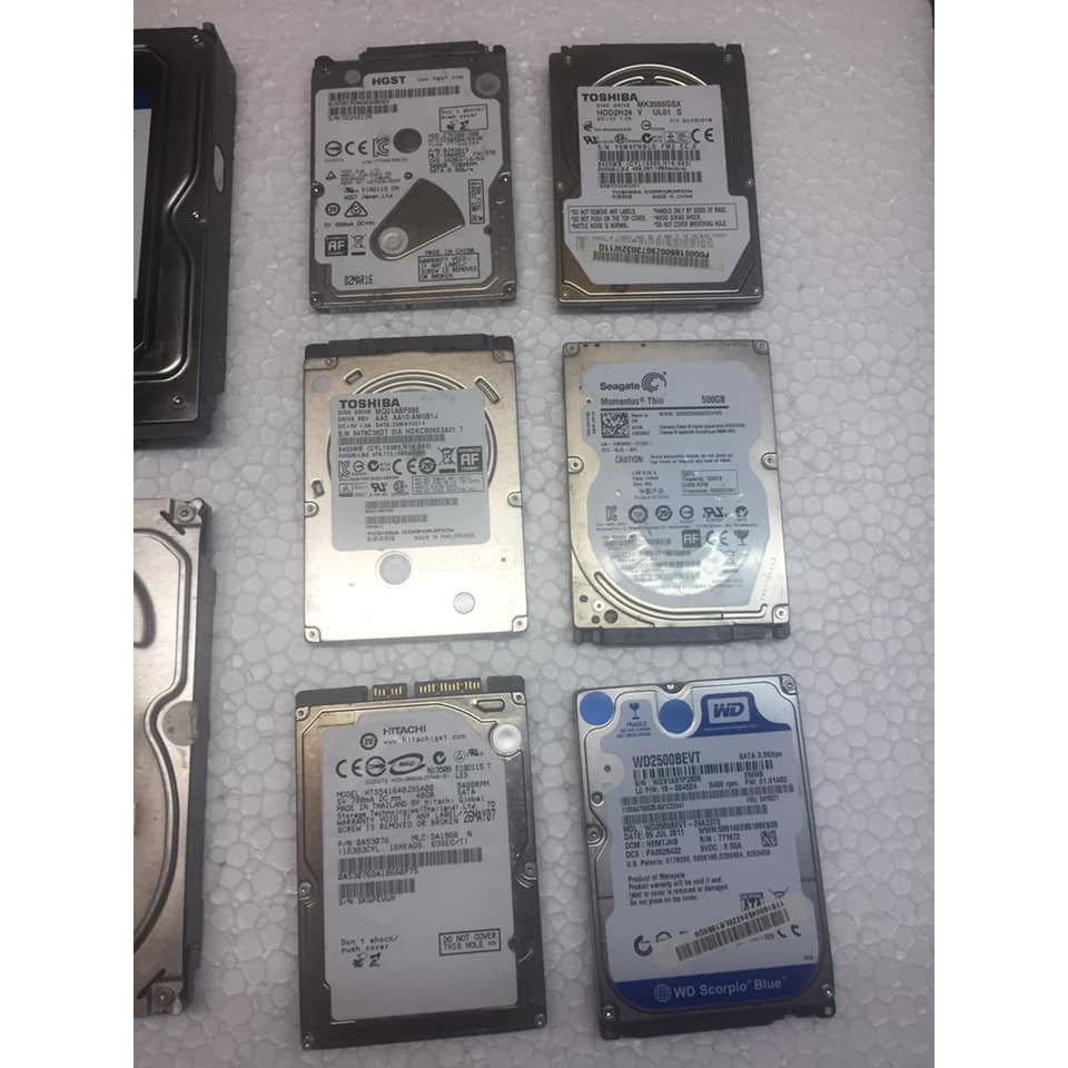 Ổ Cứng HDD Laptop PC SATA 250G 500G 20