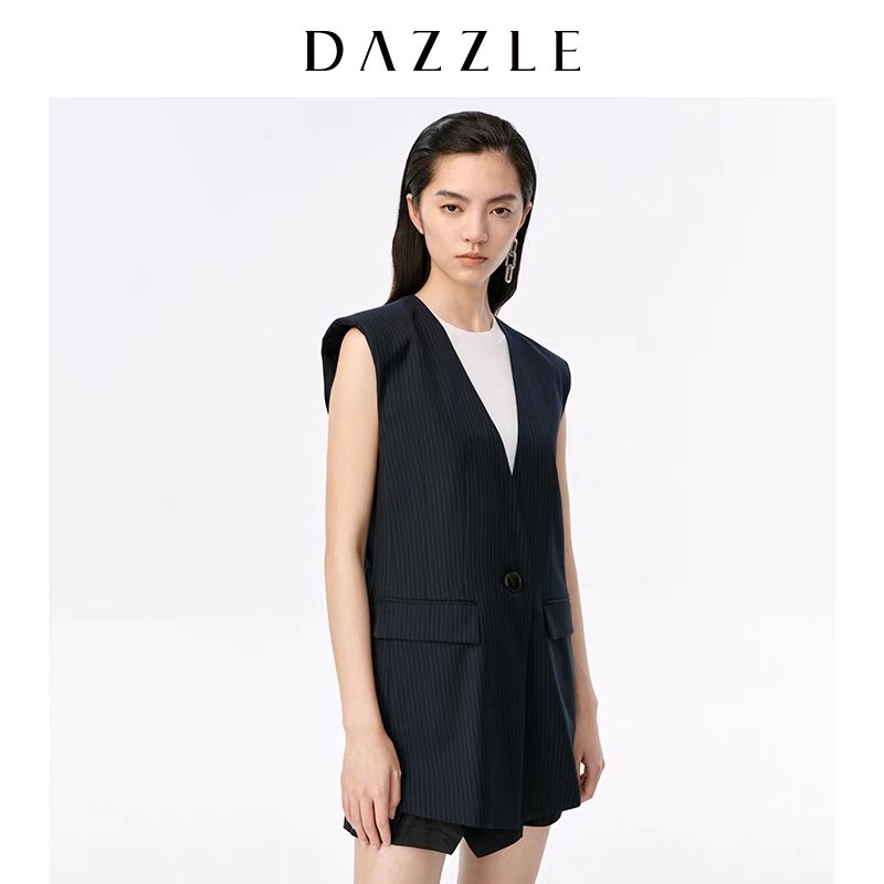 Áo khoác ghile xanh đen Dazzle