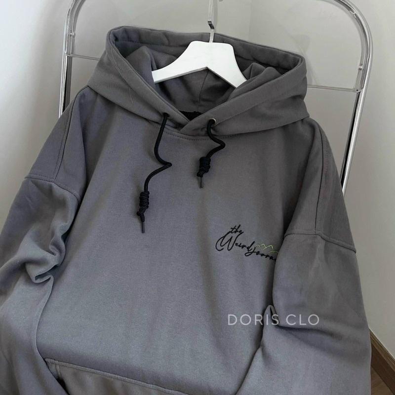 Áo Hodie Nam Nữ Thêu Hình Dễ Thương KSS97
