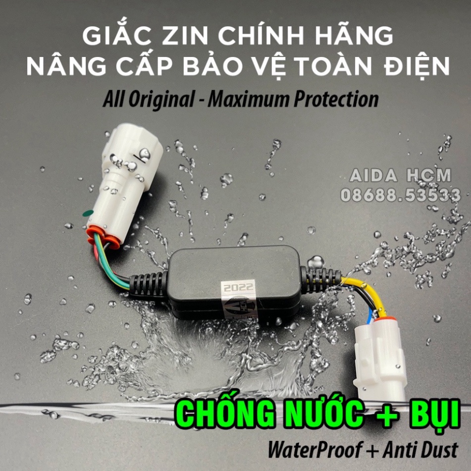 EX150/155 - Bộ Mạch Tạo Chớp Stop F1 Yahama Exciter 150, Ex 150, Ex 155, NVX, Nouvo 5, Janus... Sẵn Giắc Zin 10 Kiểu