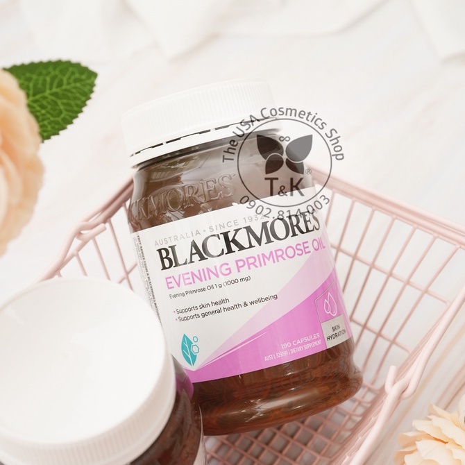 Tinh Dầu Hoa Anh Thảo BLACKMORES Đẹp Da, Cân Bằng Nội Tiết Tố 190 Viên