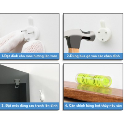 TRANH CẦU THANG tráng gương phúc lộc thọ vàng đỏ rực rỡ