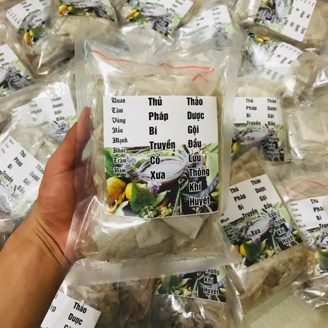 [GỘI 6O ĐẦU- RẤT THƠM] Thảo dược gội đầu dưỡng sinh mềm mượt tóc, phục hồi tóc hư tổn