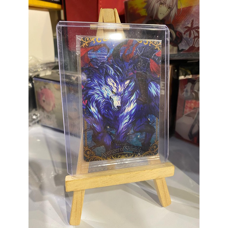 Thẻ bài bánh xốp Fate Grand Order FGO Hessian Lobo R - Rare - Tặng bọc bài nhựa bảo quản