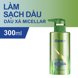 [Mã PG2112B giảm 8% đơn 199K] Dầu xả Rejoice Micellar làm sạch dầu 300ml