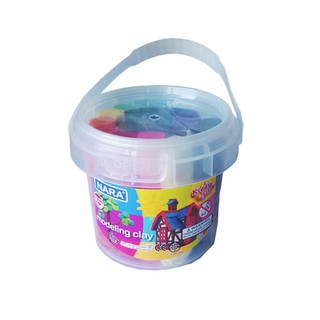 Đất sét nặn cho bé hình xô (12 màu)