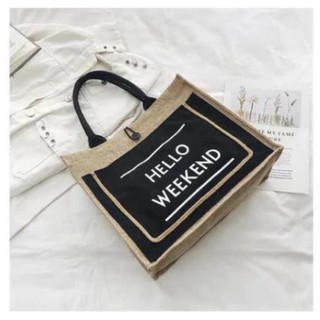 [HÀNG SẴN] TÚI XÁCH CÓI HELLO WEEKEND SIÊU ĐẸP giá tại xưởng