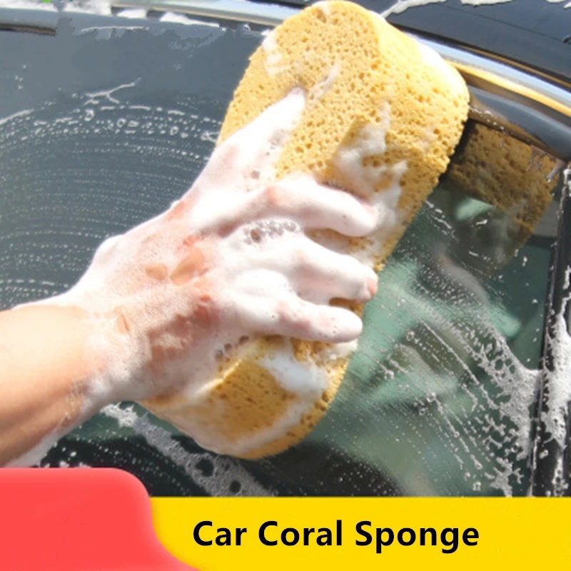 1 Bàn Chải Mút Xốp Nén Mật Độ Cao Dùng Đánh Bóng Xe Hơi