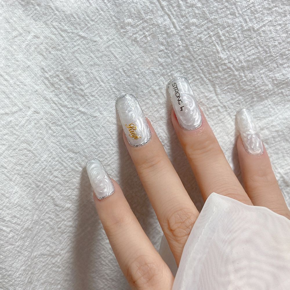 [Hàng mới về] Gel sơn móng tay màu sáng lấp lánh thời trang DIY tùy chọn