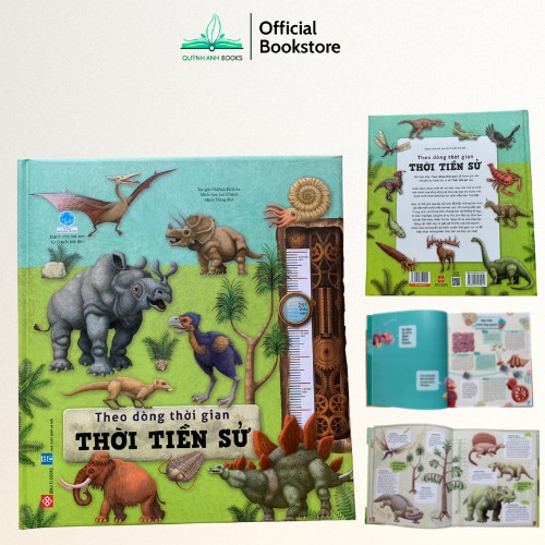 Sách (Bộ 2 Cuốn)-Theo Dòng Thời Gian :Thời Tiền Sử/Các Phát Minh Khoa Học - lẻ tự chọn