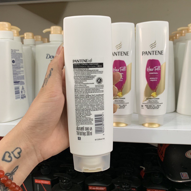 Dầu xả Pantene Ngăn rụng tóc 300ml(Mầu Đỏ)