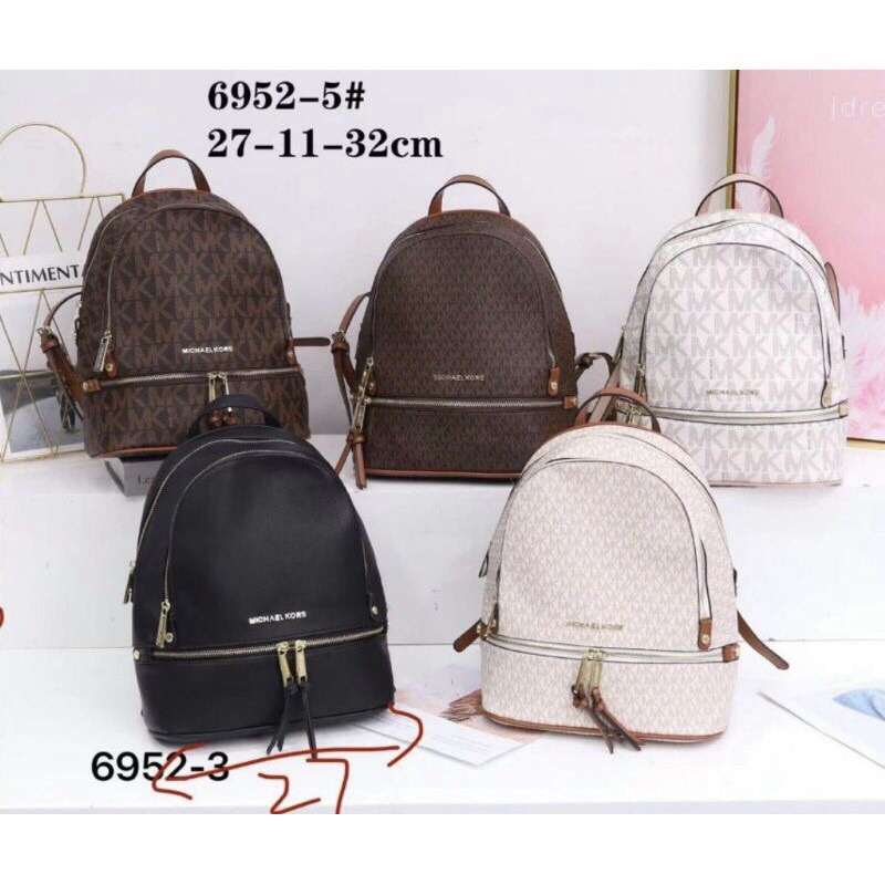 Ba lô 𝑴𝑲 xuất size 27 cm nhiều màu mới về đủ color