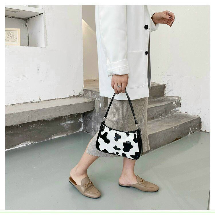 Túi Thời Trang Nữ Kẹp Nách Bò Sữa ❤❤❤ Freeship