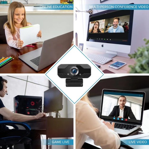 Camera Webcam HD 1080P tích hợp micro cho máy tính WV8 | BigBuy360 - bigbuy360.vn
