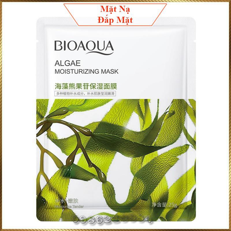 Mặt nạ Rong Biển Bioaqua Algae Mask khoá ẩm ngừa khô trẻ hoá làn da BAM2