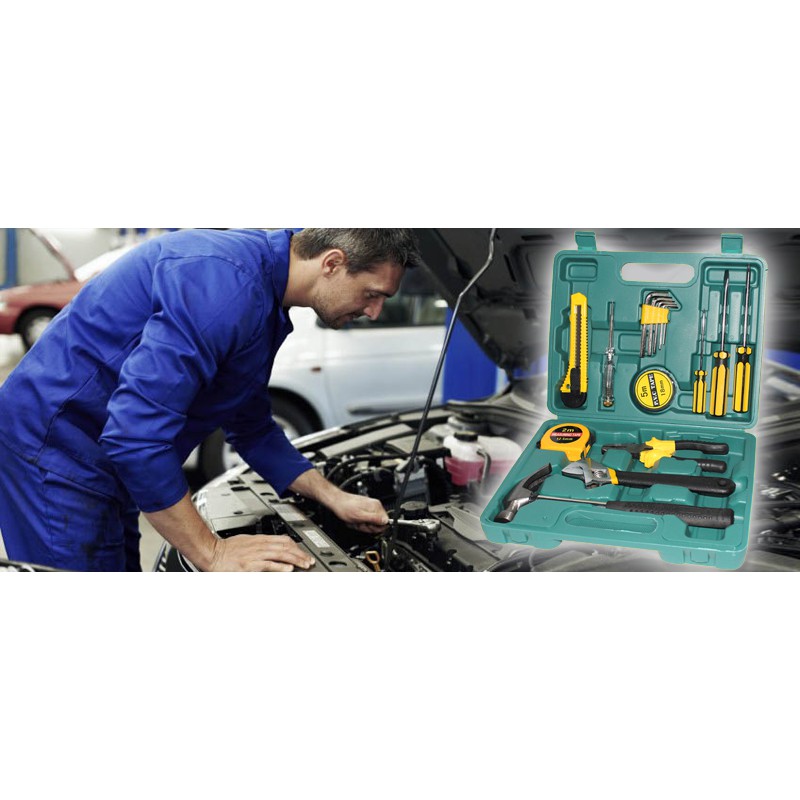 Bộ dụng cụ sữa chữa 16 món tiện lợi