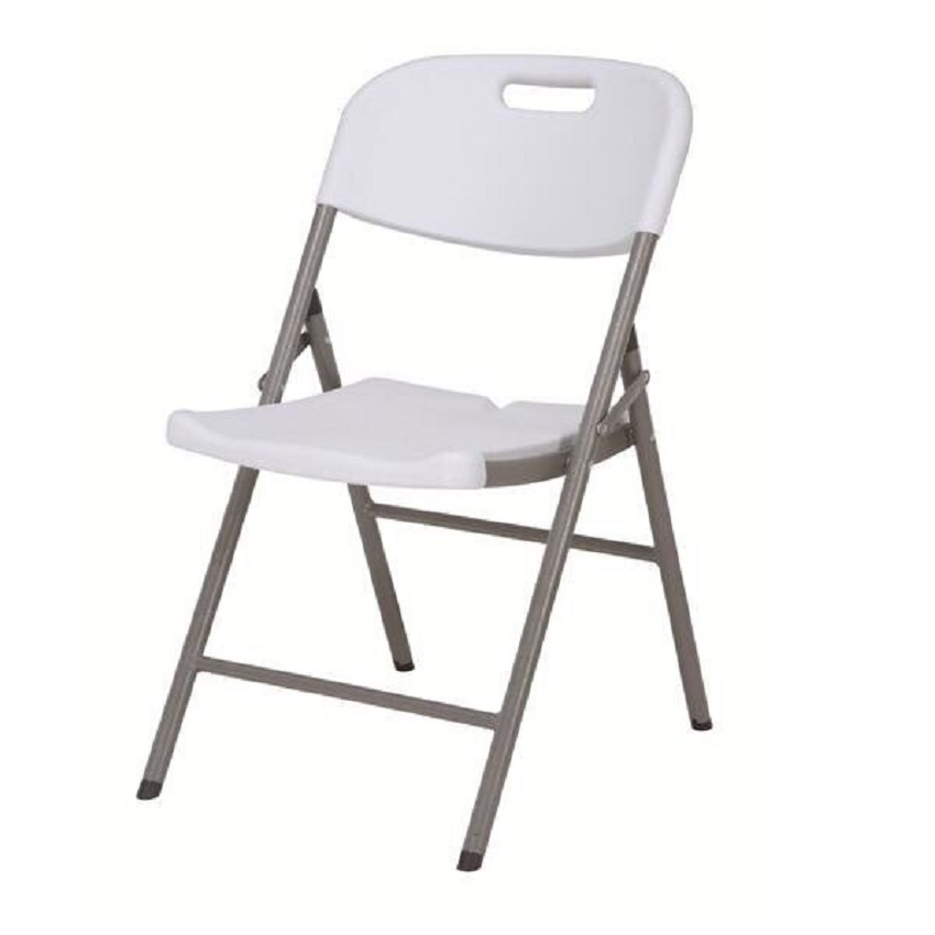 Ghế xếp Thanh Long HY-Y56 (57x46x83 cm) Màu trắng –  thích hợp với không gian của văn phòng, quán ăn, quán café..